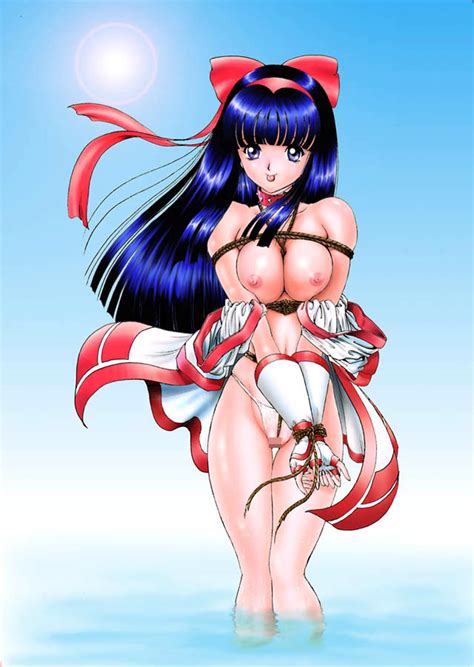 Rule 34 Bondage Breasts Censored Crotch Rope Nakoruru Nipples Panties