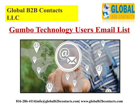 Gumbo Technology Users Email List By Ashely Tyler Issuu