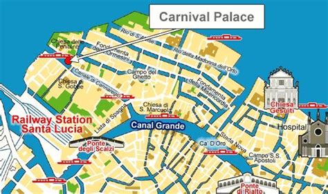 Location - Carnival Palace Hotel, Venice