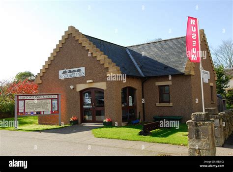 Dornoch History Museum Scotland Stock Photo - Alamy