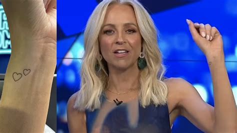 The Sweet Meaning Behind Carrie Bickmores New Ink OverSixty