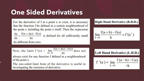 Differentiability Differentiability Of A Function YouTube