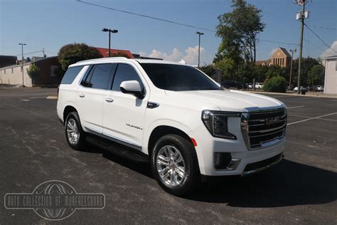 Used 2021 Gmc Yukon Slt 4wd W Panoramic Sunroof For Sale Sold Auto Collection Stock 430182