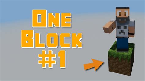 One Block Minecraft Installation Et Jeu YouTube