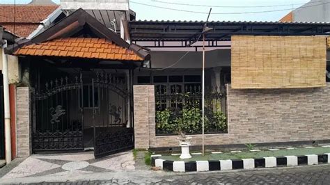 Rumah Second Rungkut Asri One Gate Sistem Row Jalan Bisa Mobil