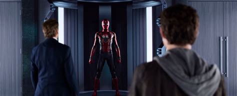 Rainbow Walls Peter Spiderman Film Grab Peter Parker Tony Stark