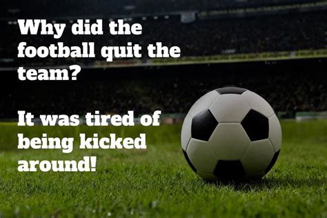 50 Football Jokes To Make You Laugh Or Groan