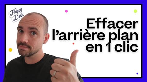 COMMENT effacer l arrière plan d une image en 1 CLIC 2020 YouTube