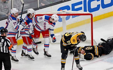 Tuukka Rask Injured In Bruins Loss To Rangers Boston Herald