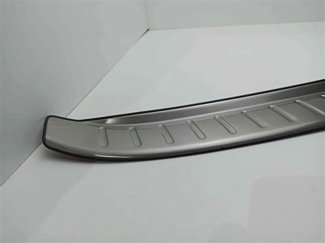 Накладка на задний бампер Nissan Qashqai c 2014 г. J11 (Защита бампера ...