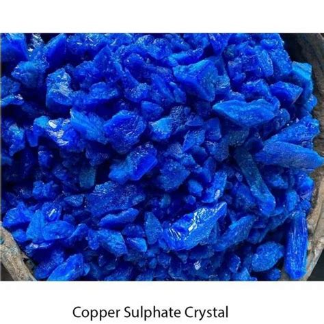 Copper Sulphate Pentahydrate Crystal Blue Bitriol Grade Industrial