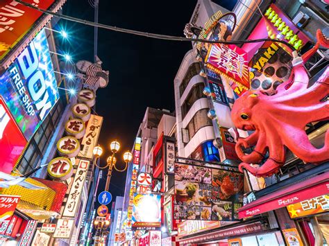 道頓堀 大阪・ミナミの代表的な繁華街 大阪観光スポット情報｜バスツアーのアップオン