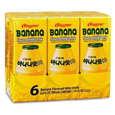 BINGGRAE BANANA MILK 6PX200ML | Shopee Malaysia