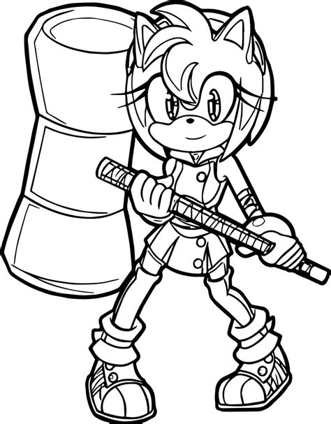 Sonic The Hedgehog Coloring Pages Amy Hate My Life 31500 Hot Sex Picture