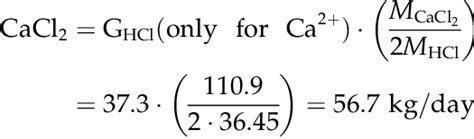 , as it was shown in the example of CaCl 2 : | Download Table