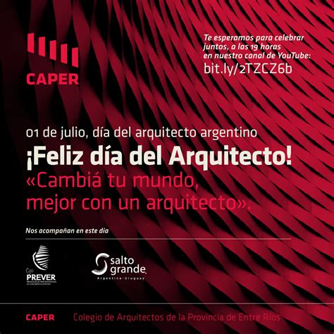 D A Del Arquitecto Feliz D A Del Arquitecto Argentino Colegio