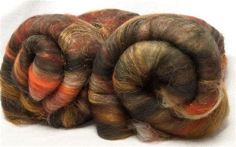 Hand Carded Batts 105g With British Falkland Merino And Bamboo