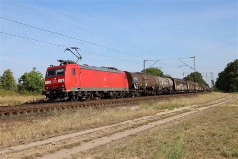 DB Cargo 185 134 4 Güterzug Waghäusel DB Cargo 185 134 4 Flickr