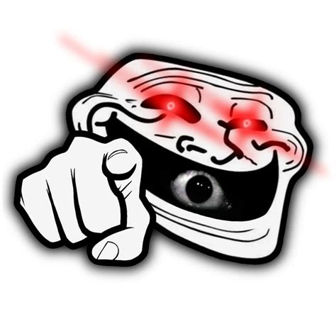 Troll Face Trollge Remake Creppy Versión PNG in 2024