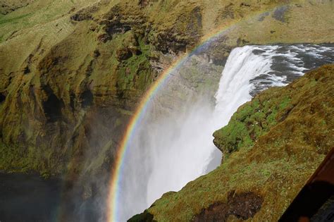 Iceland Waterfall Rainbow - Free photo on Pixabay - Pixabay