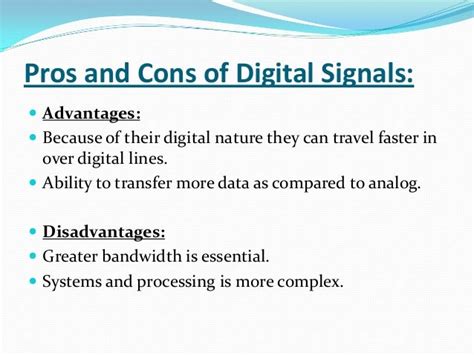 Analog And Digital Signals