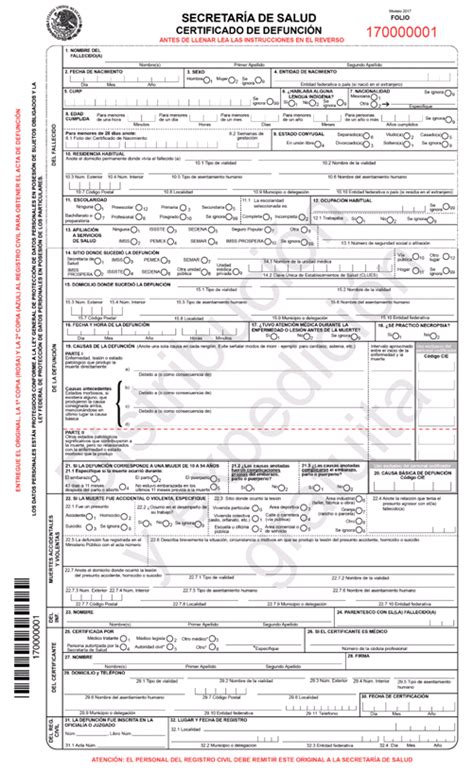 ¿cuál Es La Diferencia Entre Certificado De Defunción Y Acta De