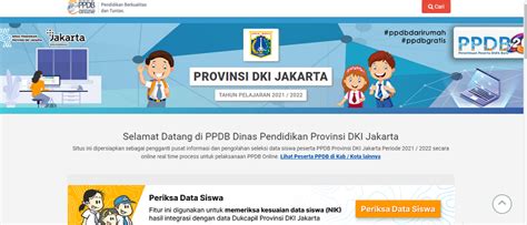 Ppdb Sd Dki 2021 Newstempo