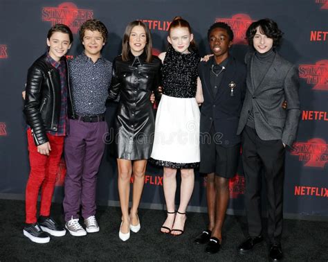 Noah Schnapp Gaten Matarazzo Millie Bobby Brown Sadie Sink Caleb