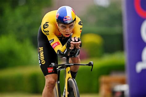 Wout Van Aert Wins Belgian Time Trial Title As Remco Evenepoel Crashes