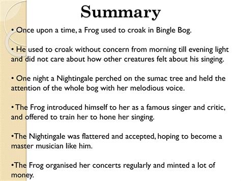 The Frog and the Nightingale by Vikram Seth | PPSX