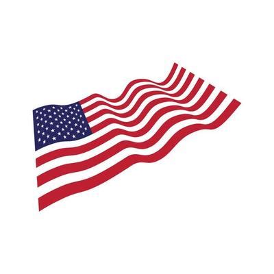 Us Flag Outline Vector Art, Icons, and Graphics for Free Download