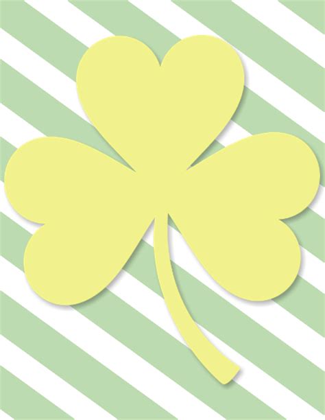 Free Rainbow Shamrock Printable More Our Thrifty Ideas