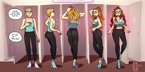 Dressing Room Tg Transformation By Grumpy Tg On Deviantart