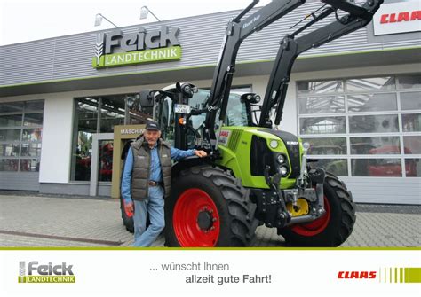 Traktor Bergabe Claas Oktober Cdr Feick Landtechnik Nl Claas