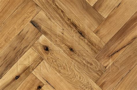 Recm4050 Relik Reclaimed Solid Oak Herringbone Genuine Reclaimed Tandg Unfinished Solid Wood