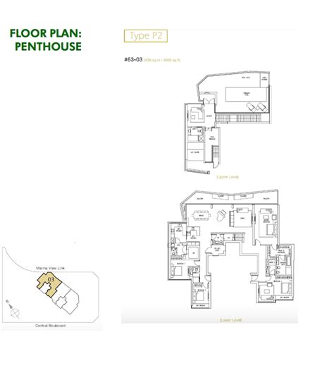 Marina Bay Suites Floor Plan | Viewfloor.co