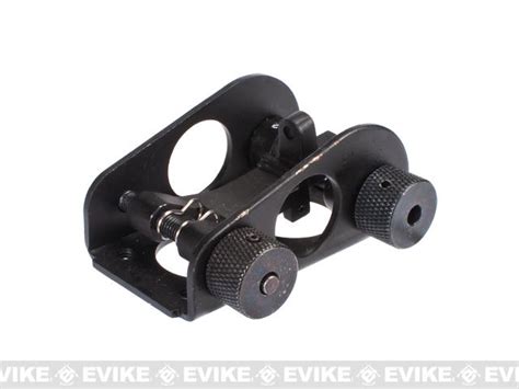 Metal Adjustable Rear Sight For M249 Airsoft Machine Guns Accessories