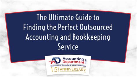 The Ultimate Guide To Finding The Perfect Outsourced Accounting And