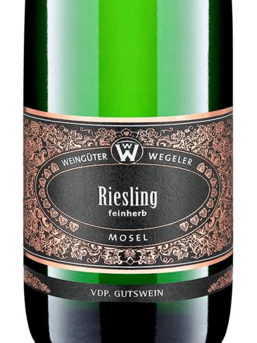 Weingüter Wegeler Riesling Feinherb Vivino United States