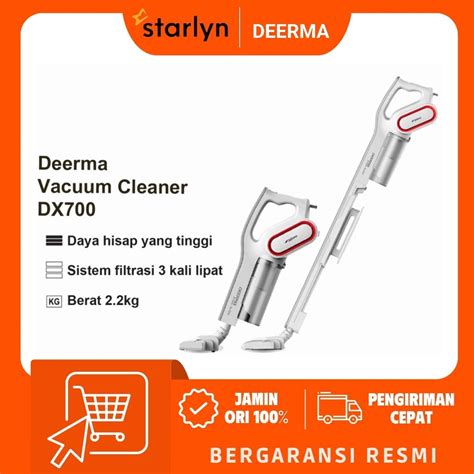 Jual Deerma DX700 DX700S Vacuum Cleaner 2in1 Handheld Penyedot Debu