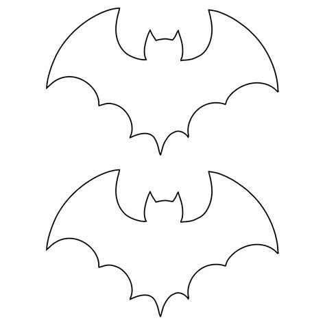 Free Printable Bat Pattern