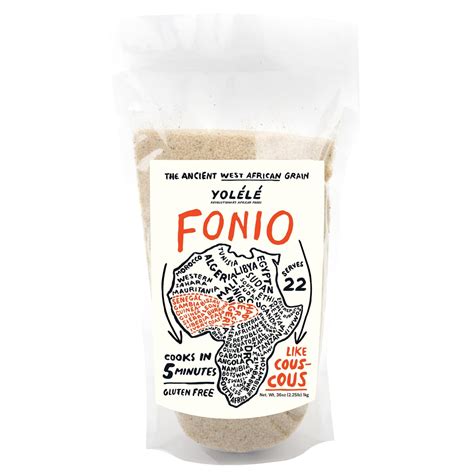 Yolele Premium Precooked Fonio African Supergrain Ancient