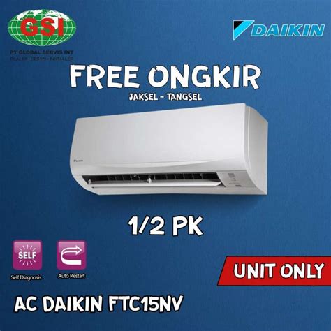 Promo Ac Daikin 1 2 Pk Standart Thailand Ftc 15nv14 Diskon 20 Di