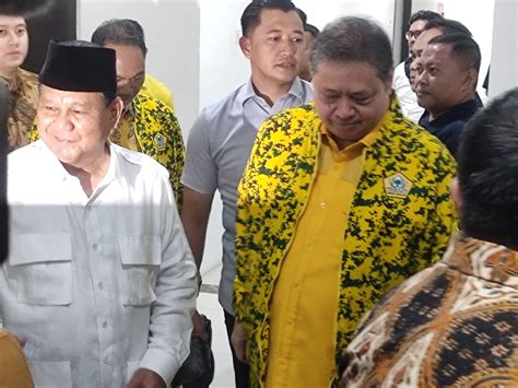 Cawapres Prabowo Bakal Dibahas Di Rapimnas Partai Golkar Satu Nurani