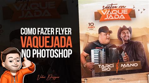 COMO FAZER FLYER DE VAQUEJADA NO PHOTOSHOP PSD FREE YouTube