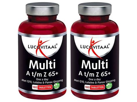 Lucovitaal Multi A Z 65 2x 180 Capsules