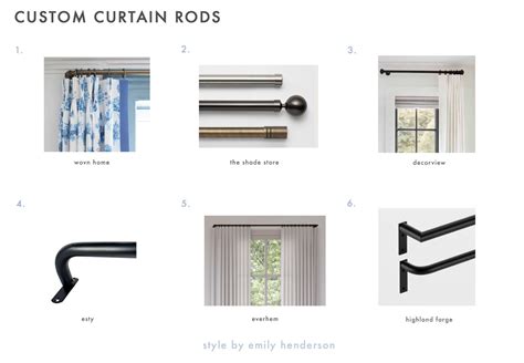 Types Of Curtain Rods