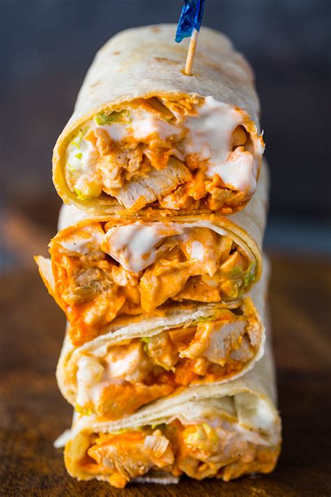 5 Minute Buffalo Chicken Wraps Gimme Delicious Chicken Wraps