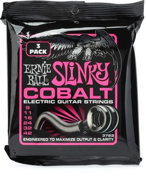 Ernie Ball Super Slinky Cobalt Electric Guitar Strings