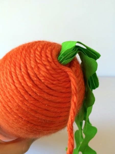 Making A Yarn Wrapped Carrot Thriftyfun